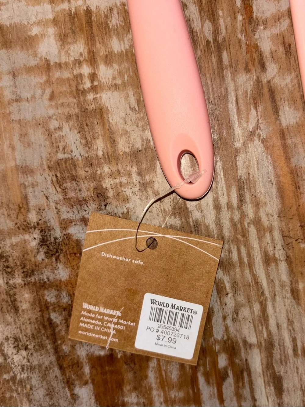 NWT Pink World Market Baking Set Flamingo Hostess Gift